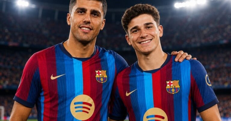 Un dream team: el equipazo que tendrá el Barcelona con Rodri y ¿también Julián Alvarez?