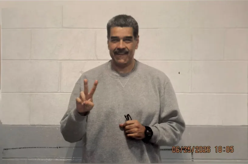 Nicolás Maduro difundió nuevas imágenes desde la cárcel en Nueva York