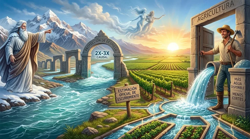 San Juan tendrá más agua para riego y prevén menos días de corte