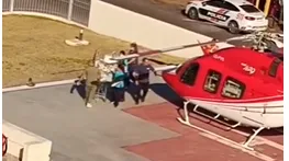 Un recién nacido fue trasladado en helicóptero desde Jáchal al Hospital Rawson