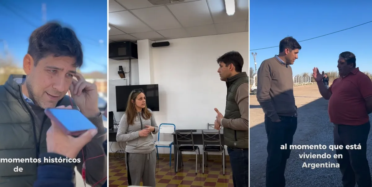 Facundo Perrone recorrió Jáchal y mantuvo reuniones con productores, feriantes e instituciones
