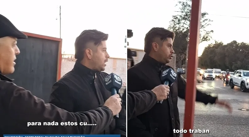 “No sirven para nada estos cul…”: la picante queja viral de un sanjuanino por el caos vehicular