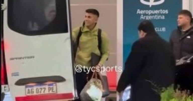 Video: así fue la llegada de Thiago Almada al país para sumarse a River