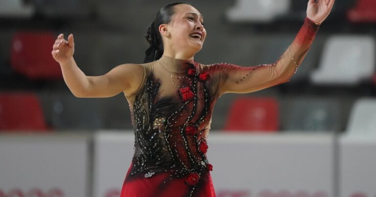 Emotiva actuación: la patinadora que no fue a su viaje de egresados para competir en los Juegos Suramericanos