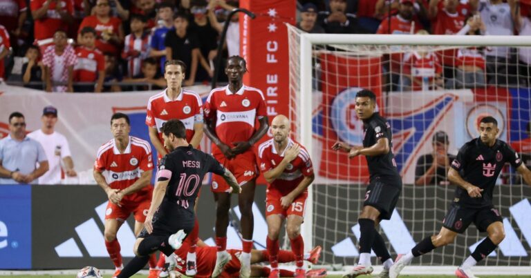 Siempre clave: así fue el partido de Messi ante Chicago Fire