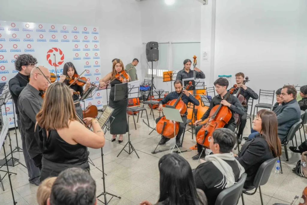 Música, emoción y talento: así fue el concierto que reunió a chicos de tres orquestas en Chimbas