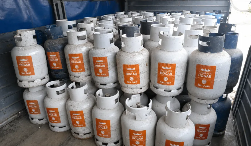 El Operativo Garrafa Hogar llega a su cierre con más de 19.000 garrafas vendidas en San Juan
