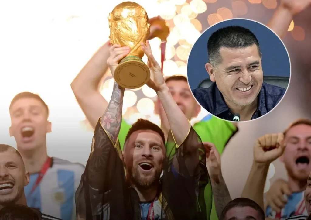 Riquelme elogió a Messi: “Se rompió el lomo y el de arriba fue justo con él”