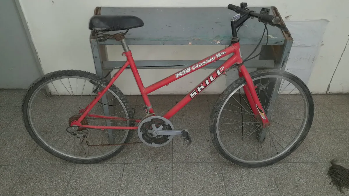 Llegaron por una pelea familiar y terminaron secuestrando una bicicleta en Rawson