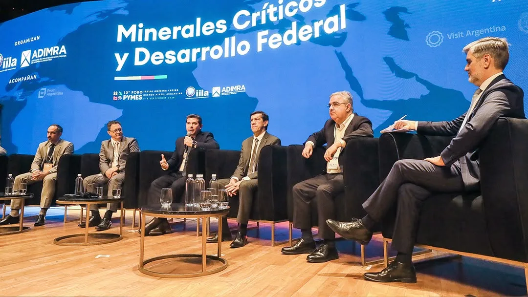En un prestigioso foro internacional, Orrego expuso sobre el potencial minero de San Juan