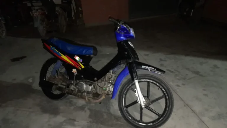 Buscaban una moto hace 9 años y la encontraron circulando por Sarmiento