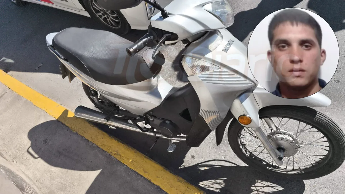Robó una moto en el barrio San Martín y escapó a toda velocidad: terminó detenido tras una persecución