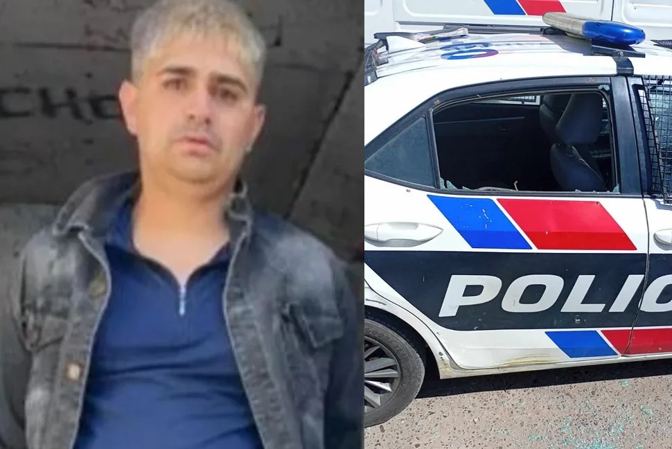 Un delincuente recién salido del Penal, le robó a una anciana y rompió un patrullero