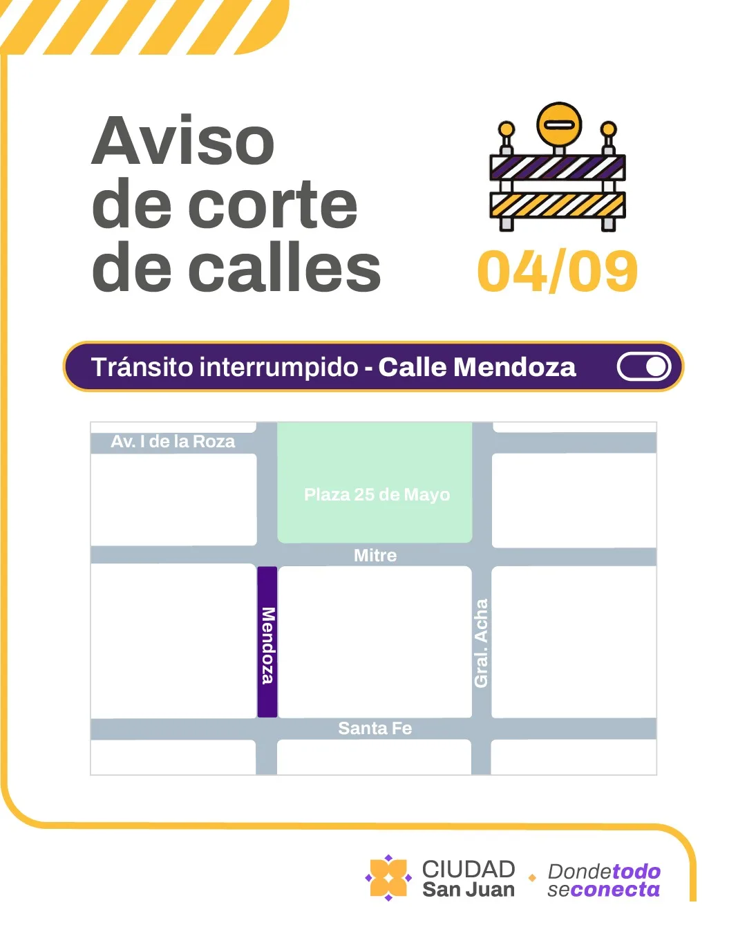 Trabajos de limpieza, bacheo y pavimentación en calle Mendoza