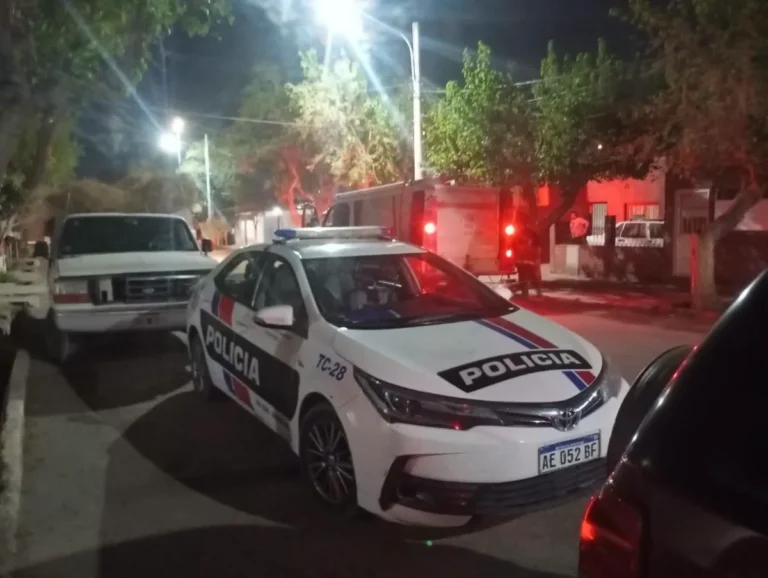 Una quema de basura alertó a los vecinos y movilizó a Bomberos en Chimbas