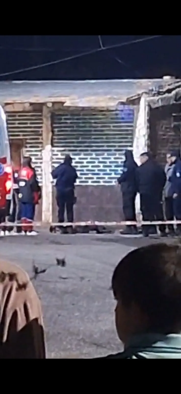 Conmoción en Villa Morrone: Intensa movilización policial por un presunto homicidio en Chimbas