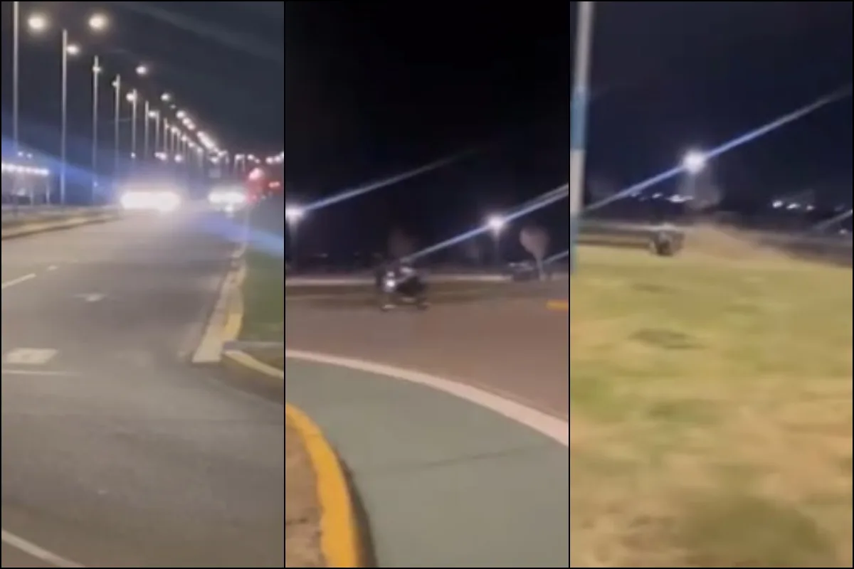Denuncian picadas y un fuerte choque de motos durante la noche