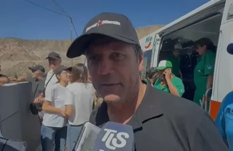 “Terminé con los pies quemados”: la despedida de Henry Martín en El Zonda