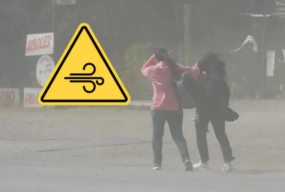 A partir del mediodía, se suspenden las clases en tres departamentos por el alerta de viento Zonda