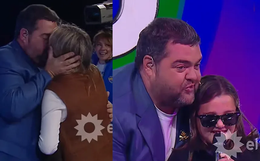 El sanjuanino Barassi presentó a sus hijas por primera vez en TV y se hizo viral: "Es un momento especial"