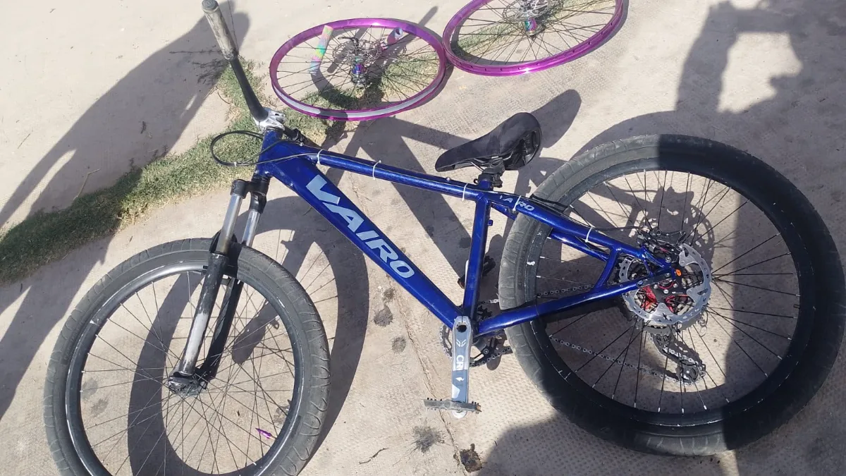 Le robaron la bicicleta a un nene de 11 años y la recuperaron tras una persecución