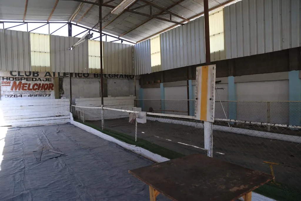 Belgrano de Caucete cumplirá un sueño centenario: tendrá su cancha de bochas con piso sintético