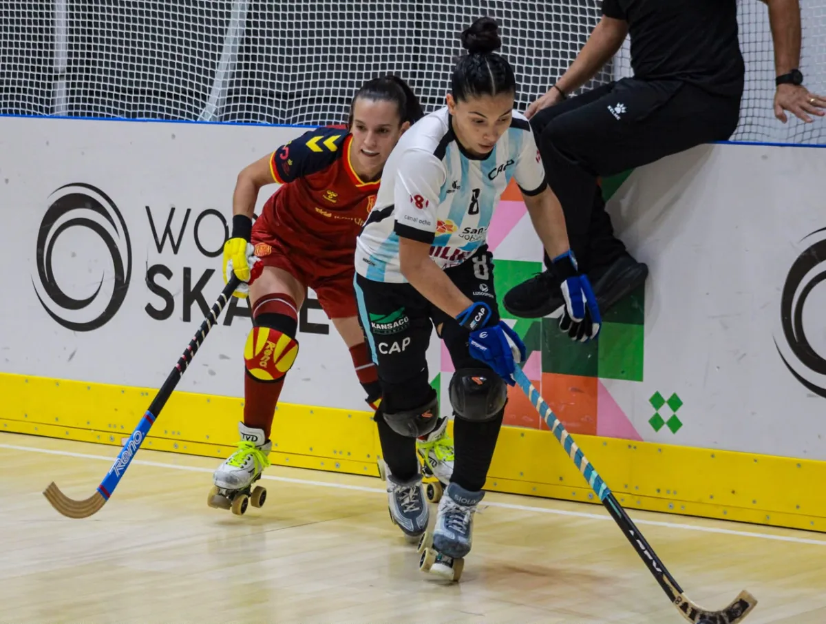 Las Águilas cayeron ante España y se quedaron con el subcampeonato del Mundial de hockey sobre patines