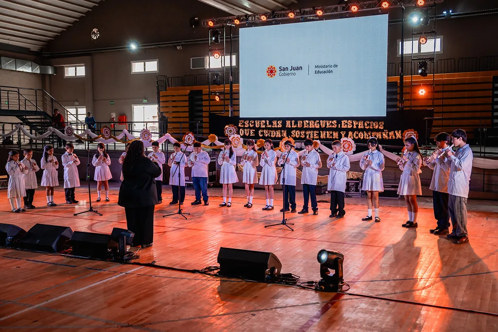 Una muestra y puntos artísticos cerraron la Semana de las Escuelas Albergue