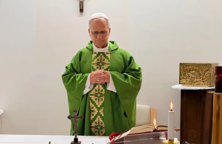 Difunden la primera foto de Papa León tras su operación