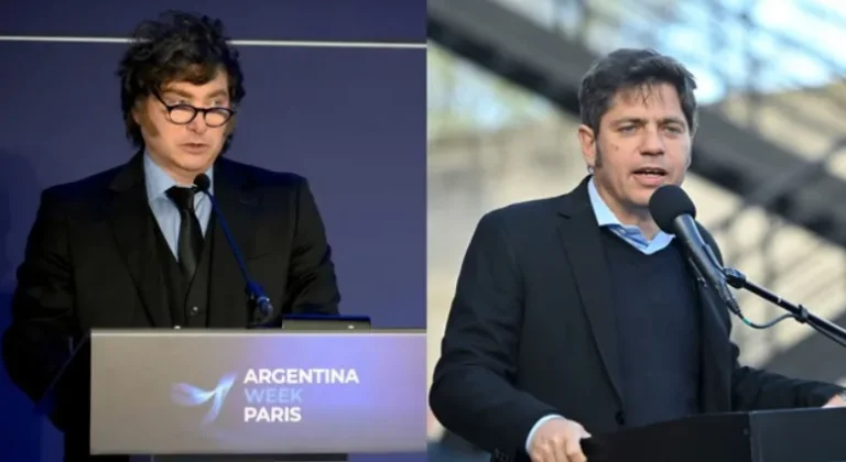 Milei aventaja a Kicillof por 3,3 puntos en un promedio de encuestas para 2027