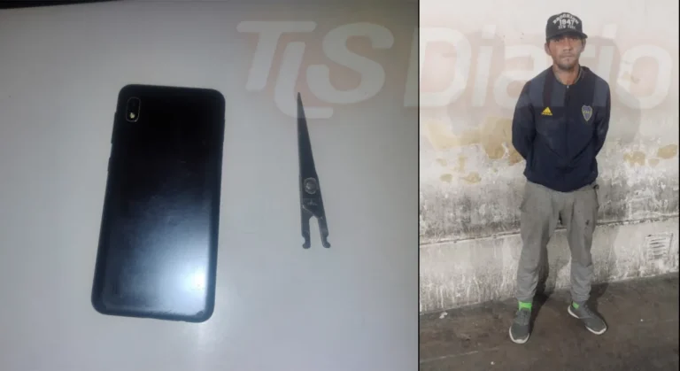 Le robó el celular, lo persiguió y terminó atacándolo a puntazos con una tijera en plena fuga