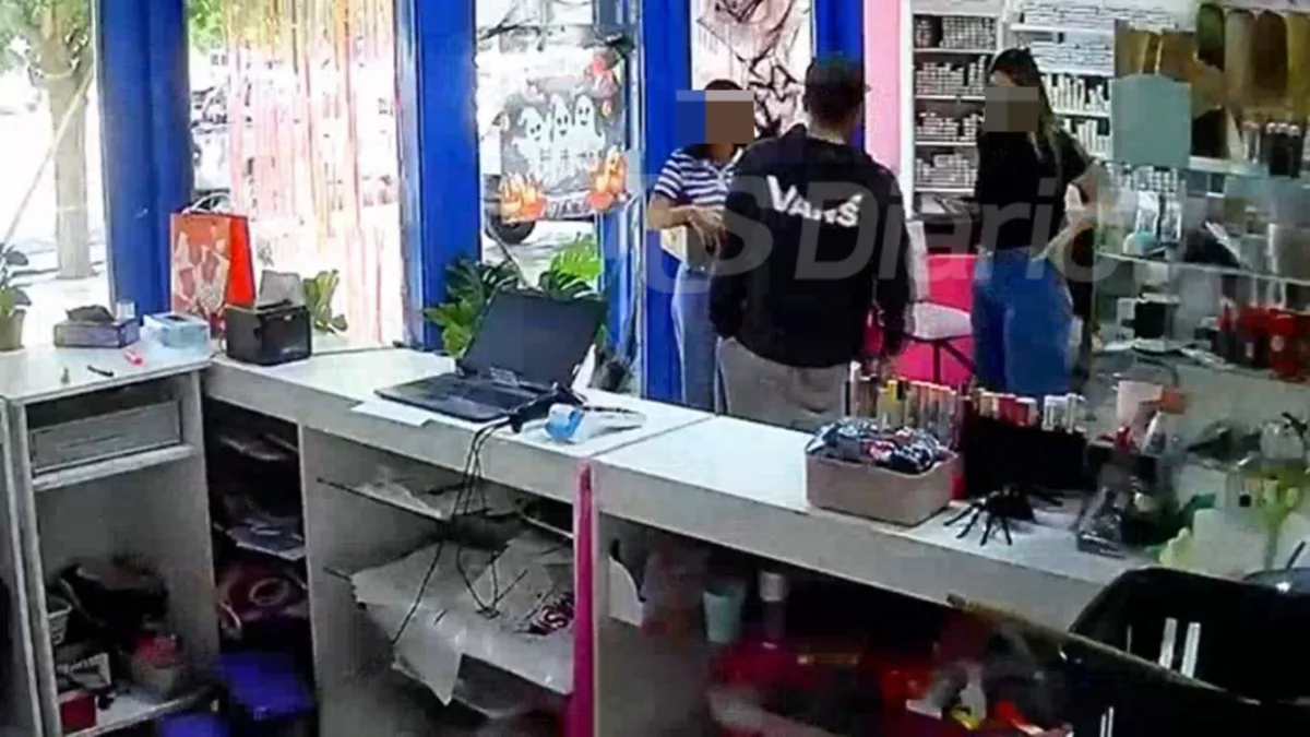 Dos valientes empleadas acorralaron a un ladrón en un comercio sanjuanino