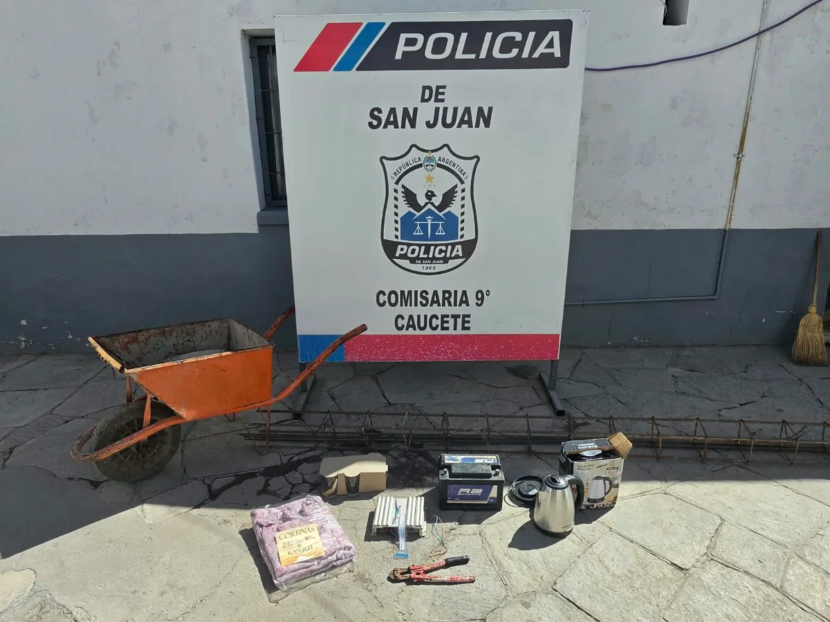 Recuperaron múltiples elementos robados y convocan a los damnificados para su devolución