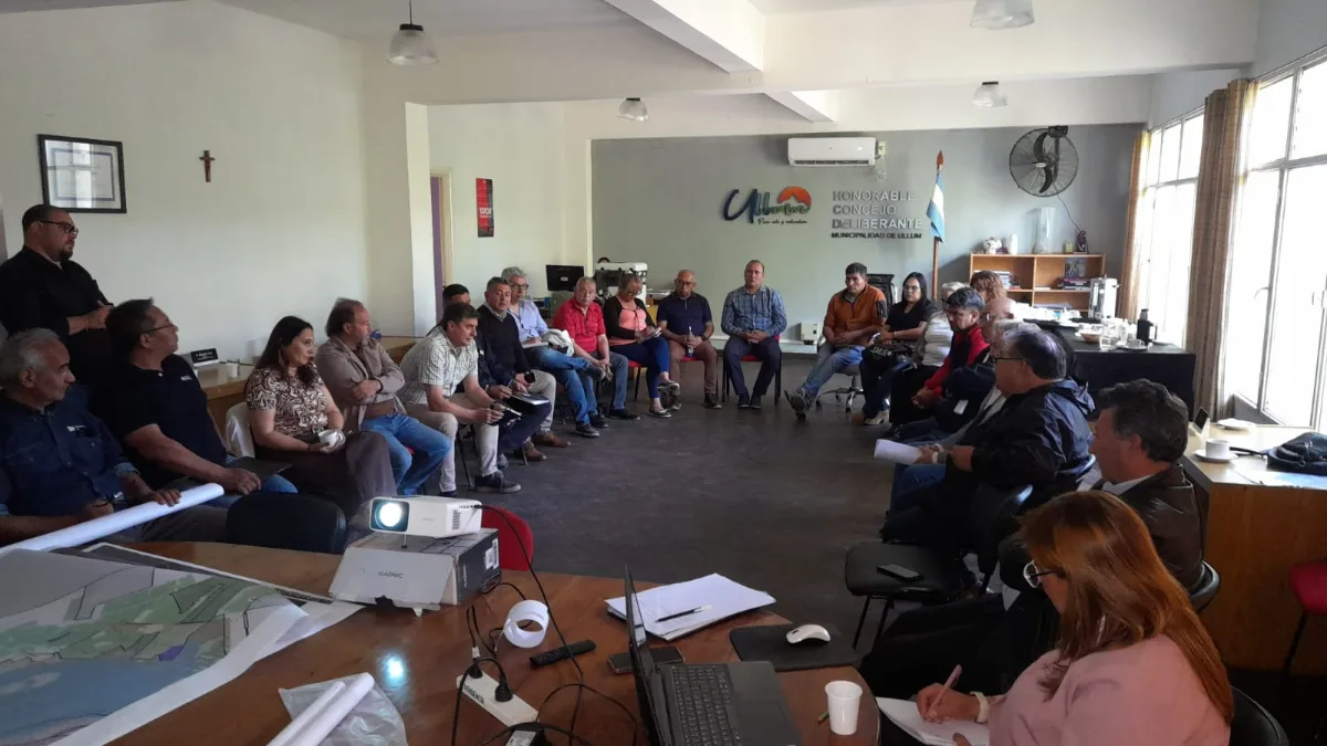 A través de COPRE, Protección Civil refuerza la coordinación con Ullum