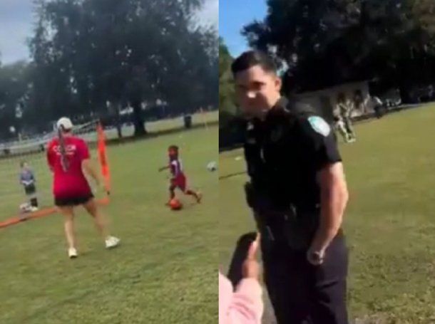 Escándalo en el fútbol infantil: discutieron por cómo jugaba un nene y terminaron llamando a la Policía