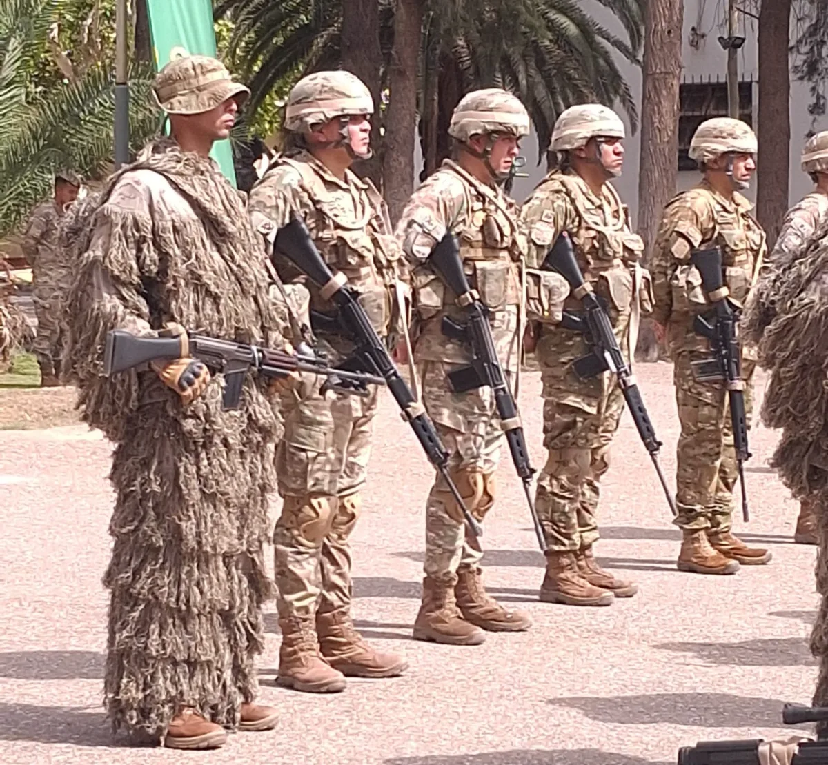El Ejército Argentino conmemoró este viernes el 86° aniversario de la creación del Regimiento de Infantería de Montaña 22 “Teniente Coronel Juan Manuel Cabot”