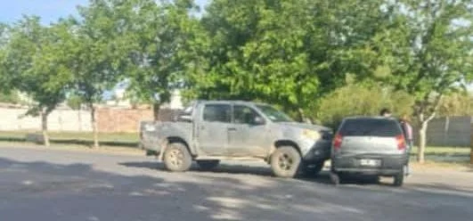 Una mujer y su hija resultaron heridas tras un fuerte choque en Caucete