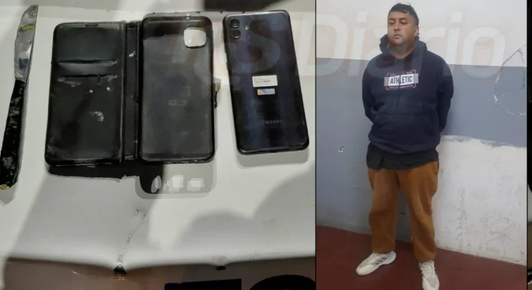 Un policía iba en su moto particular, vio una persecución y ayudó a detener a un sospechoso de robo