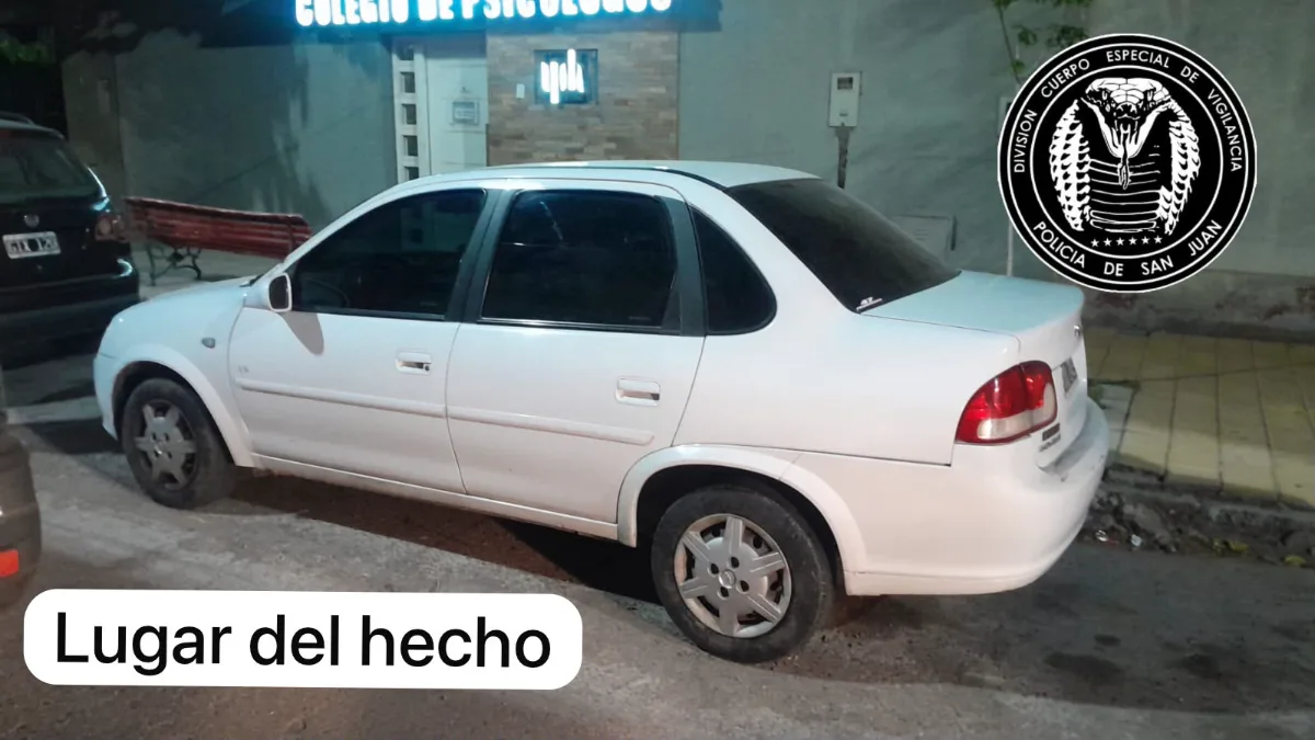 Lo sorprendieron con un destornillador tras intentar abrir autos en pleno centro
